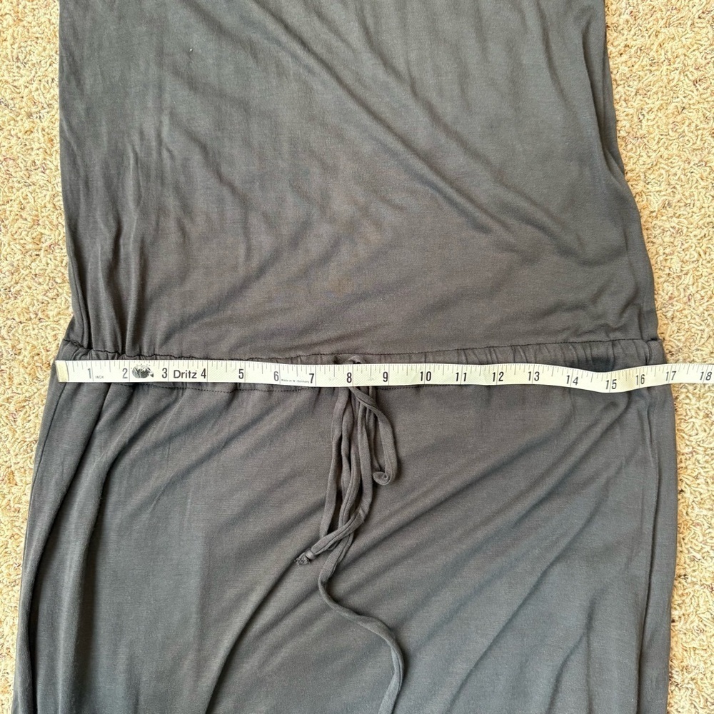 Michael Stars Dark Gray Sleeveless Full Length Maxi Dress Contemporary Size S - Picture 10 of 12